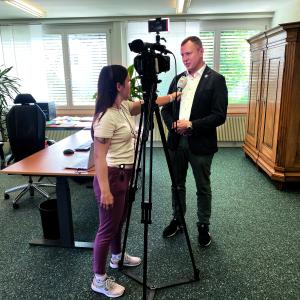 Der Steckborner Stadtpräsident im Interview zum neuen Ärztezentrum.