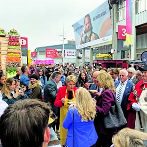 St. Galler Bundespräsidentin Karin Keller Suter als Ehrengast an der OLMA.